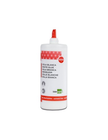 Pegamento cola blanca lavable liderpapel bote de 1000 ml