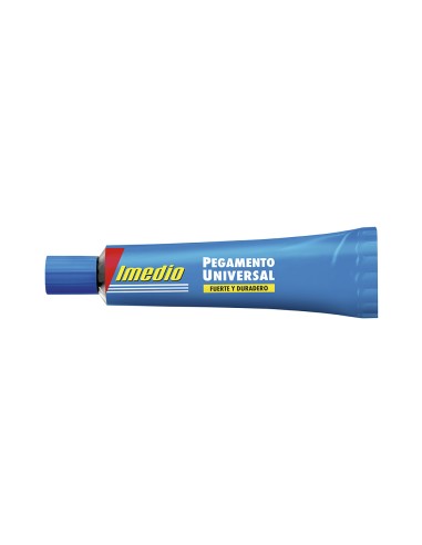 Pegamento imedio universal transparente banda azul 35 ml unidad
