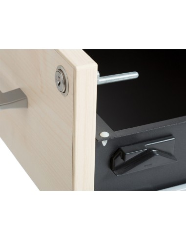 Cajonera rocada con 3 cajones serie store 58x40x595 acabado aa01 haya haya