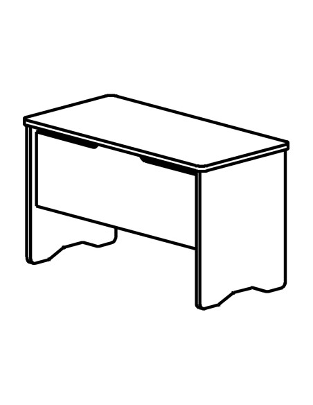 Mesa oficina rocada serie work 120x60 acabado aa01 haya haya Mesa oficina rocada serie work 120x60 acabado aa01 haya haya
