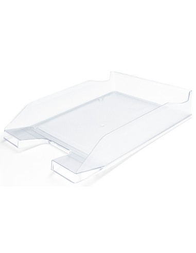 Bandeja sobremesa plastico q connect transparente 240x70x340 mm