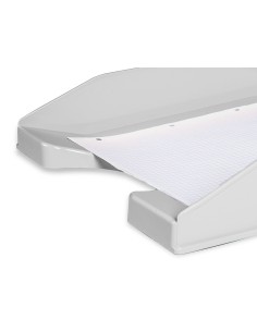 Bandeja sobremesa plastico q connect gris opaco 240x70x340 mm