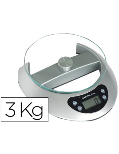 Pesacartas oficina q connect electronico 3000 gr