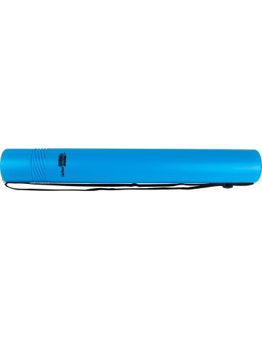 Portaplanos plastico liderpapel diametro 6 cm extensible hasta 80 azul