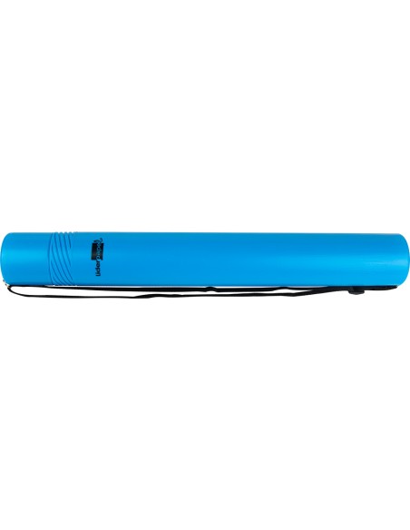 Portaplanos plastico liderpapel diametro 6 cm extensible hasta 80 azul