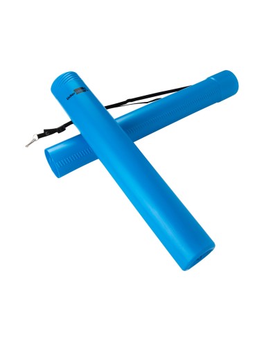 Portaplanos plastico liderpapel diametro 6 cm extensible hasta 80 azul