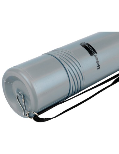 Portaplanos plastico liderpapel diametro 6 cm extensible hasta 80 gris