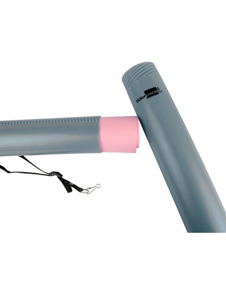 Portaplanos plastico liderpapel diametro 6 cm extensible hasta 80 gris
