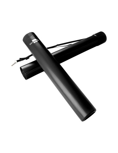 Portaplanos plastico liderpapel diametro 6 cm extensible hasta 80 negro