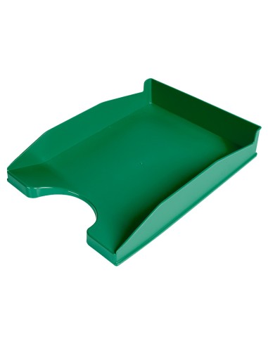 Bandeja sobremesa plastico q connect verde opaco 240x70x340 mm