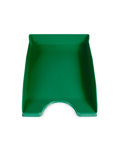 Bandeja sobremesa plastico q connect verde opaco 240x70x340 mm