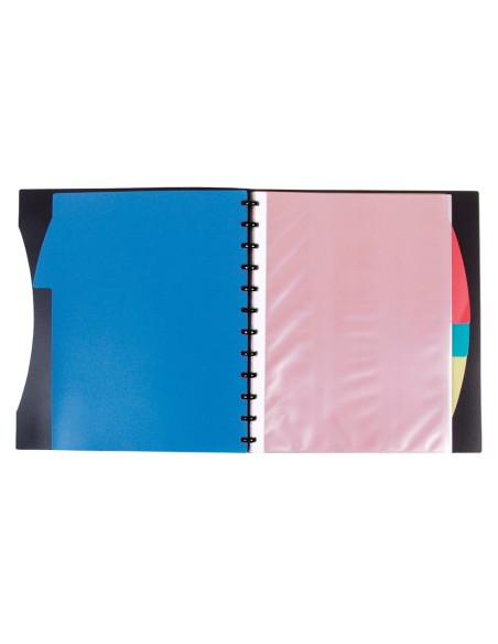 Recambio funda liderpapel intercambiables din a4 bolsa de 10 unidades