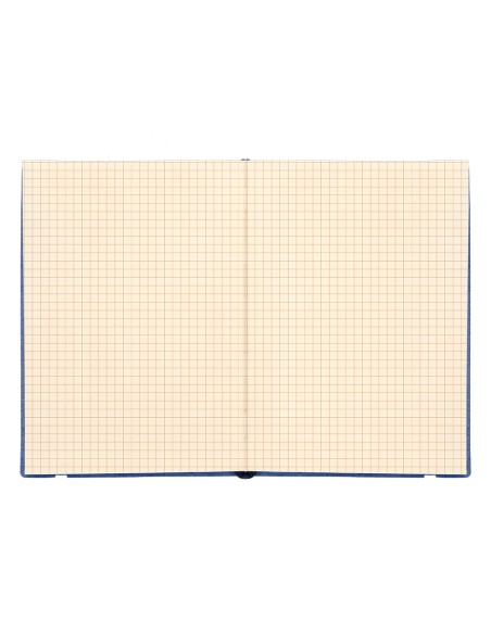 Libreta liderpapel simil piel a5 120 hojas 70g m2 cuadro 4mm sin margen azul Libreta liderpapel simil piel a5 120 hojas 70g m2 cuadro 4mm sin margen azul