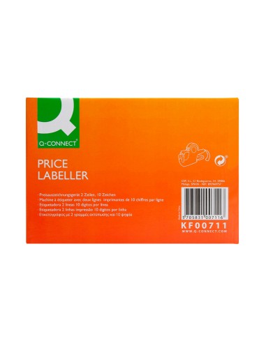 Etiquetadora q connect 2 rodillo 10 digitos