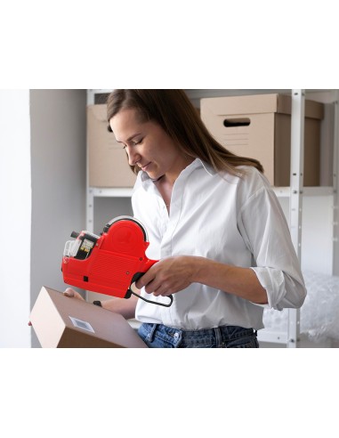 Etiquetadora q connect 2 rodillo 10 digitos