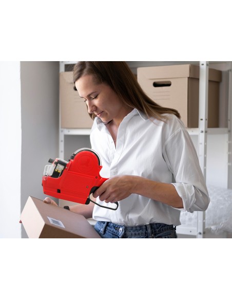 Etiquetadora q connect 2 rodillo 10 digitos