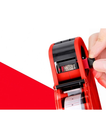 Etiquetadora q connect 1 rodillo 8 digitos