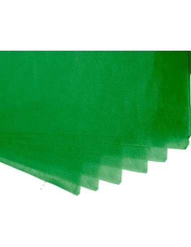 Papel seda liderpapel 52x76cm 18g m2 bolsa de 5 hojas verde