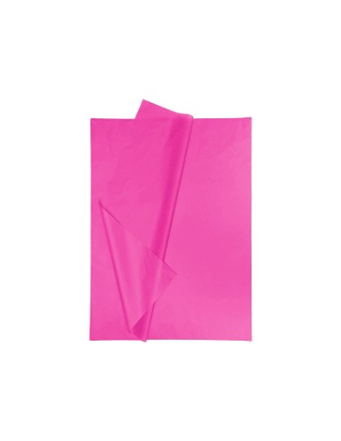 Papel seda liderpapel 52x76cm 18g m2 bolsa de 5 hojas rosa fuerte