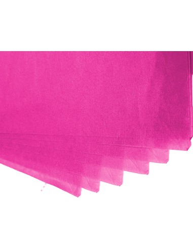 Papel seda liderpapel 52x76cm 18g m2 bolsa de 5 hojas rosa fuerte