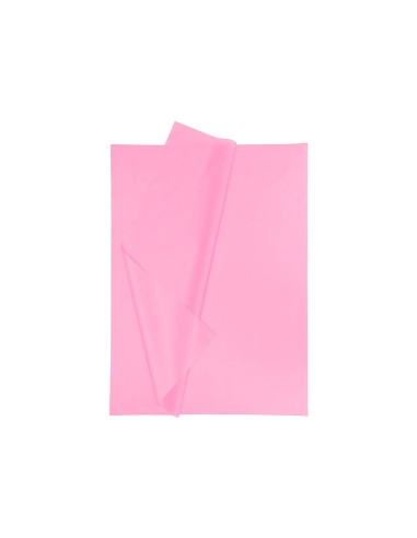 Papel seda liderpapel 52x76cm 18g m2 bolsa de 5 hojas rosa
