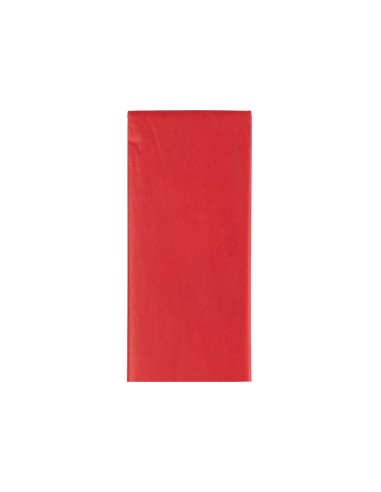 Papel seda liderpapel 52x76cm 18g m2 bolsa de 5 hojas rojo