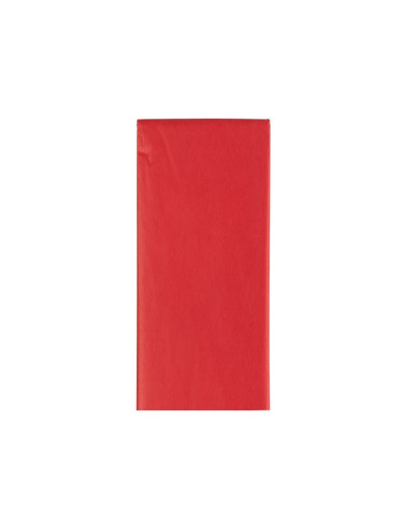 Papel seda liderpapel 52x76cm 18g m2 bolsa de 5 hojas rojo