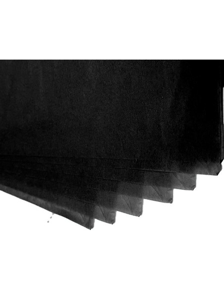 Papel seda liderpapel 52x76cm 18g m2 bolsa de 5 hojas negro