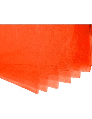 Papel seda liderpapel 52x76cm 18g m2 bolsa de 5 hojas naranja