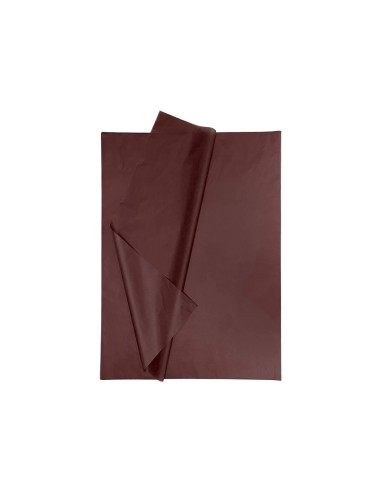 Papel seda liderpapel 52x76cm 18g m2 bolsa de 5 hojas marron