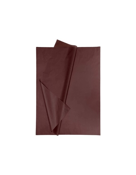 Papel seda liderpapel 52x76cm 18g m2 bolsa de 5 hojas marron