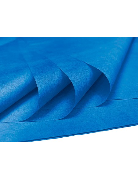 Papel seda liderpapel 52x76cm 18g m2 bolsa de 5 hojas azul