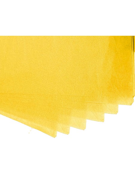 Papel seda liderpapel 52x76cm 18g m2 bolsa de 5 hojas amarillo
