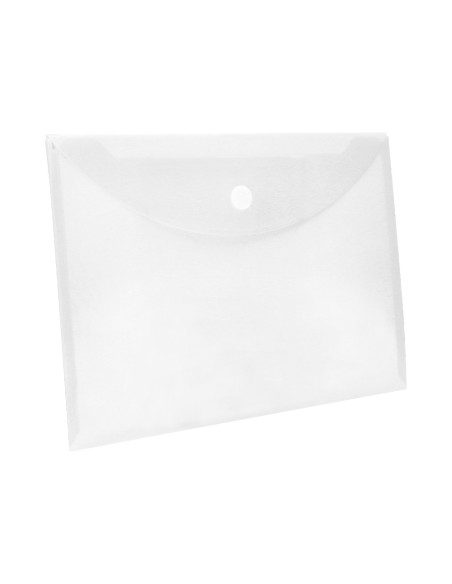 Carpeta liderpapel dossier a4 cierre de velcro transparente