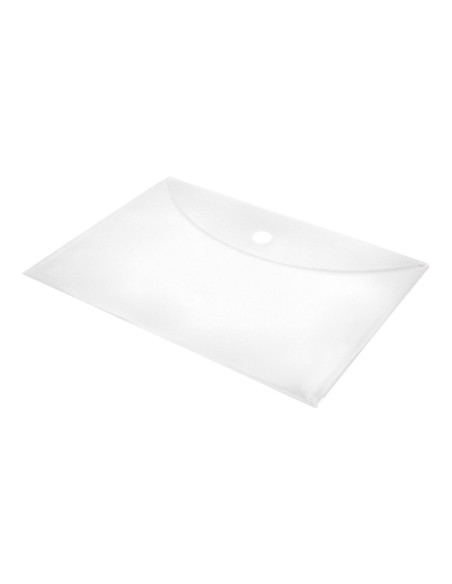 Carpeta liderpapel dossier a4 cierre de velcro transparente