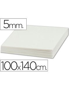 Carton pluma liderpapel blanco doble cara 100x140cm espesor 5mm