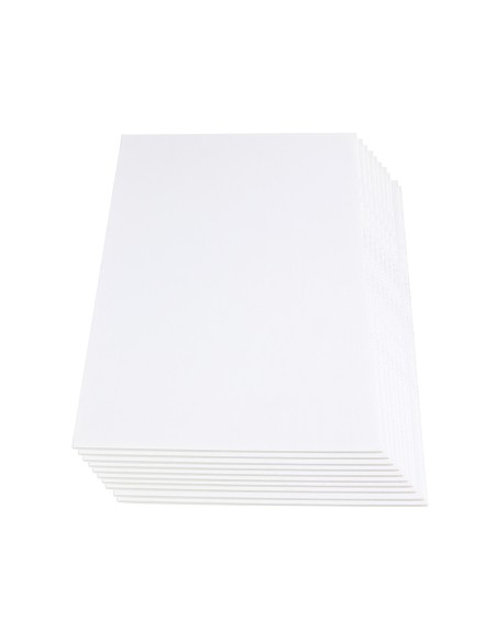 Carton pluma liderpapel blanco doble cara 50x70cm espesor 3mm
