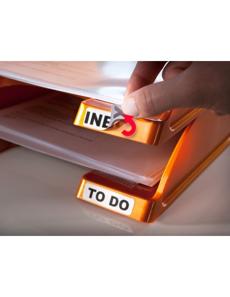 Etiqueta adhesiva avery removible tamano 254x10 mm caja de 4725 unidades