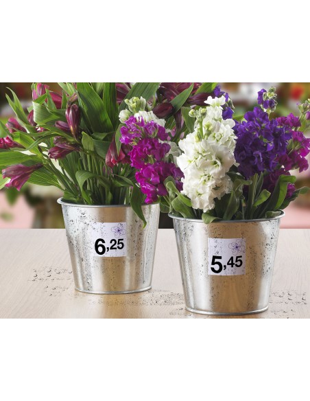 Etiqueta adhesiva avery removible tamano 254x10 mm caja de 4725 unidades