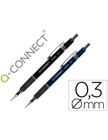 Portaminas q connect kappa 03 mm sujecion de caucho