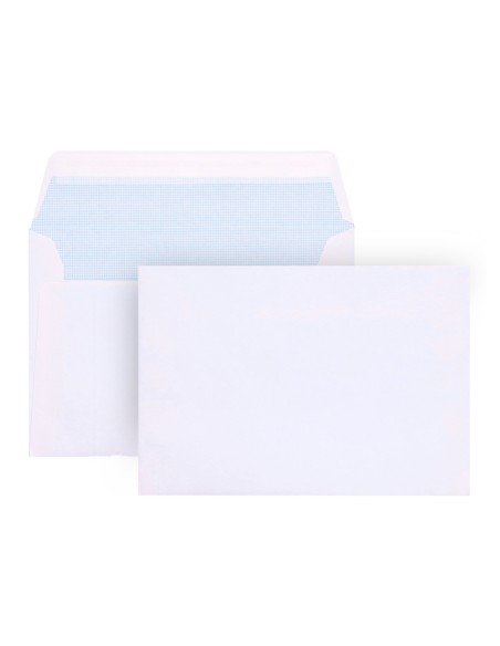 Sobre liderpapel n19 blanco c6 114x162 mm tira de siliconacaja de 500 unidades