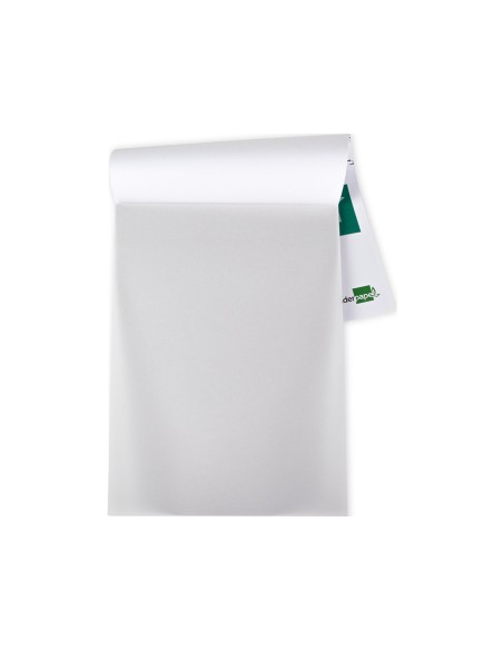Bloc papel vegetal liderpapel encolado 210x297mm 50 hojas 95g m2