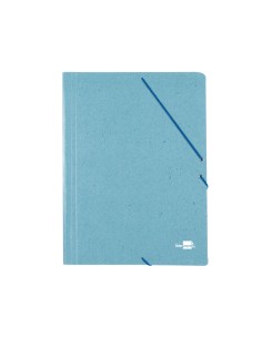 Carpeta liderpapel gomas a3 3 solapas carton prespan verde