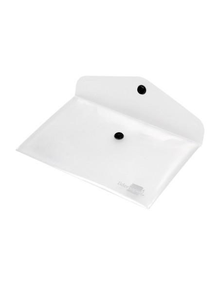 Carpeta liderpapel dossier broche 44224 polipropileno din a7 color transparente