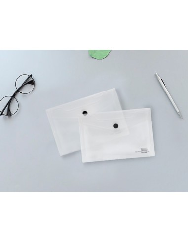 Carpeta liderpapel dossier broche 44224 polipropileno din a7 color transparente