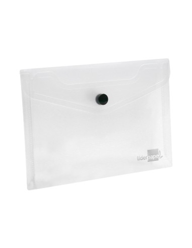 Carpeta liderpapel dossier broche 44234 polipropileno din a6 transparente translucido