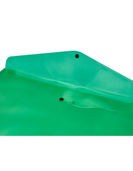 Carpeta liderpapel dossier broche 44243 polipropileno din a3 verde translucido