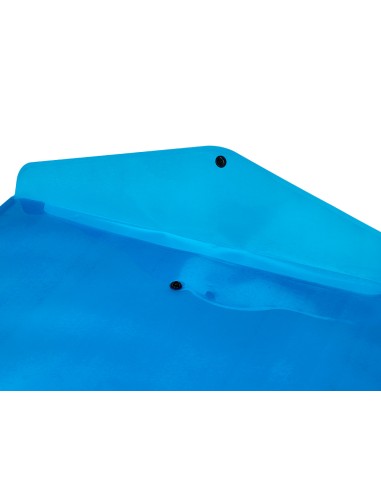 Carpeta liderpapel dossier broche 44242 polipropileno din a3 azul translucido