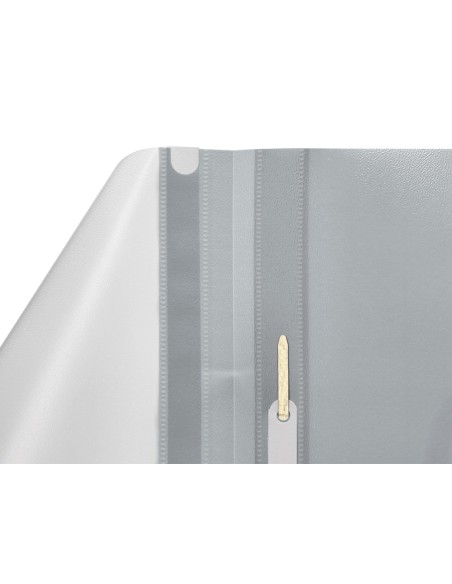 Carpeta dossier fastener plastico q connect din a4 gris