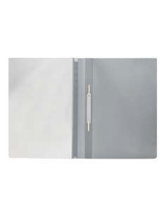 Carpeta dossier fastener plastico q connect din a4 gris